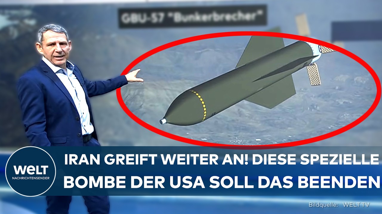 IRAN: Arsenale prall gefüllt? USA zerstören unterirdische Raketenstädte mit einzigartigen Bomben