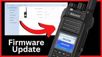 Ailunce HA1UV Dual Band Ham Radio: Firmware Update