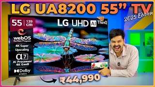 📺 LG AI TV 2025 Review | 55" 4K UHD, Alpha7 Gen8, Dolby Atmos & More 🔥✨