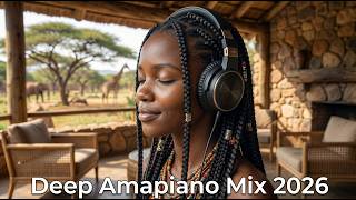 Ambient Deep Amapiano Mix 2026 🌴 Emotional Lounge Vibes & Deep Amapiano (Vol. 006)