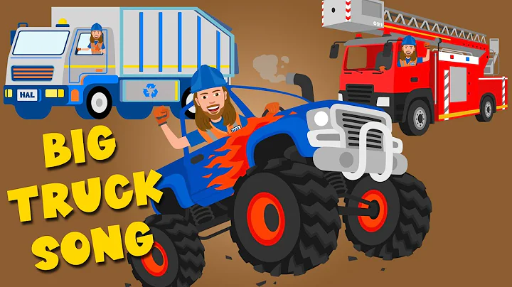 Big Ol' Truck Music Video for Kids | Handyman Hal Fire Trucks, Monster Trucks, and Gargbe Trucks
