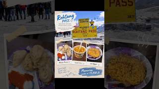 Rohtang pass⛄#My craving mode is on for grma grm maggi,bhutta aur momos🌽🍜🍝🥟#food#ytshorts#viralvlog
