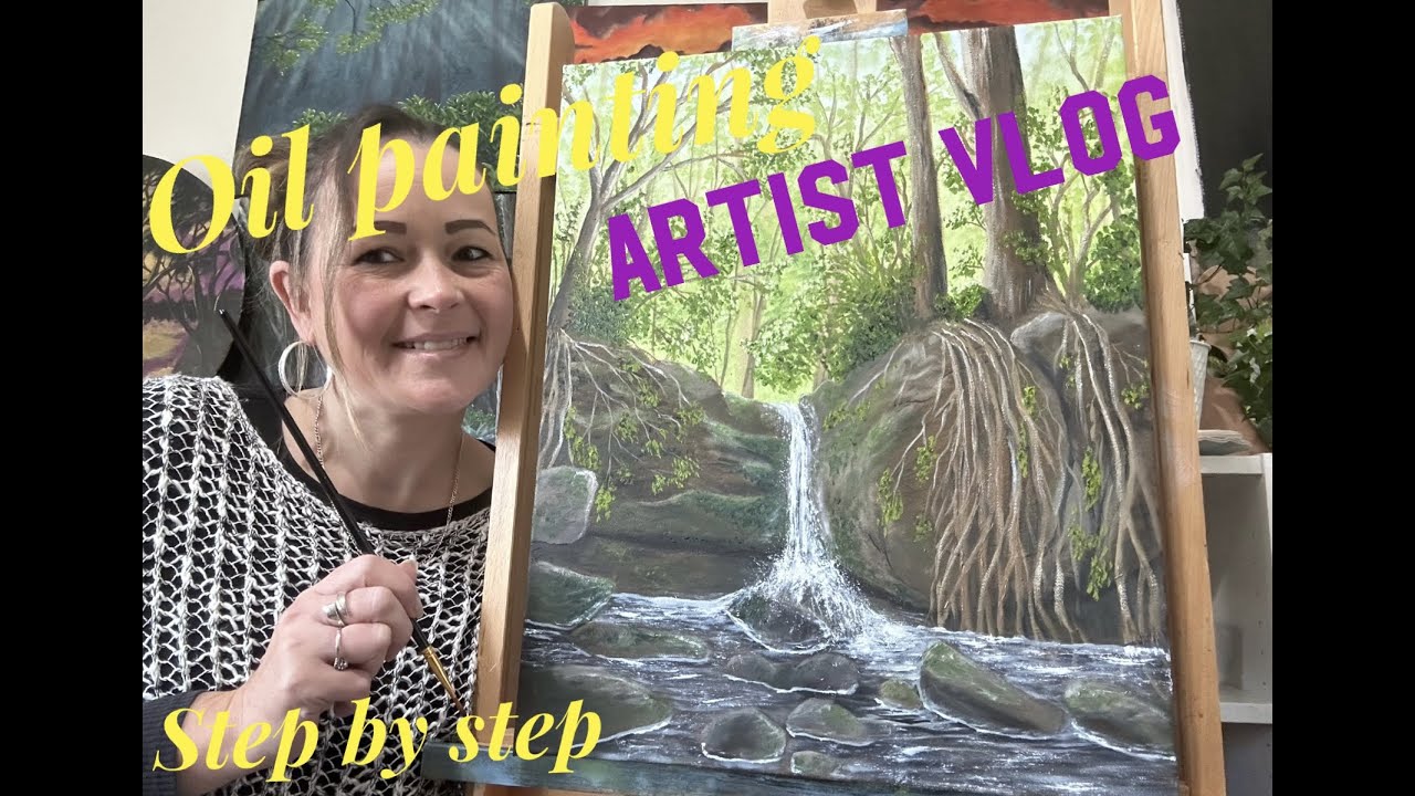 Oil Painting Step By Step, Artist Vlog, Cooking Mexican Filo Rolls, Art