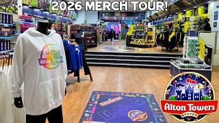 Alton Towers 2026 Merchandise Tour