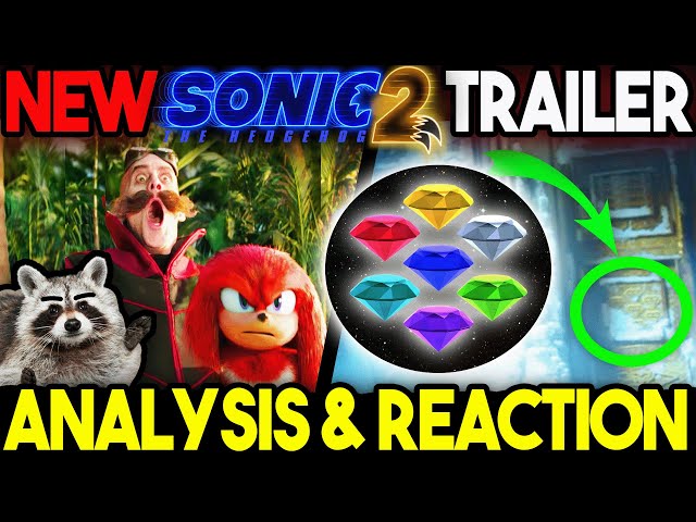 Sonic the Hedgehog 2 – Trailer Breakdown and Easter Eggs Analysis