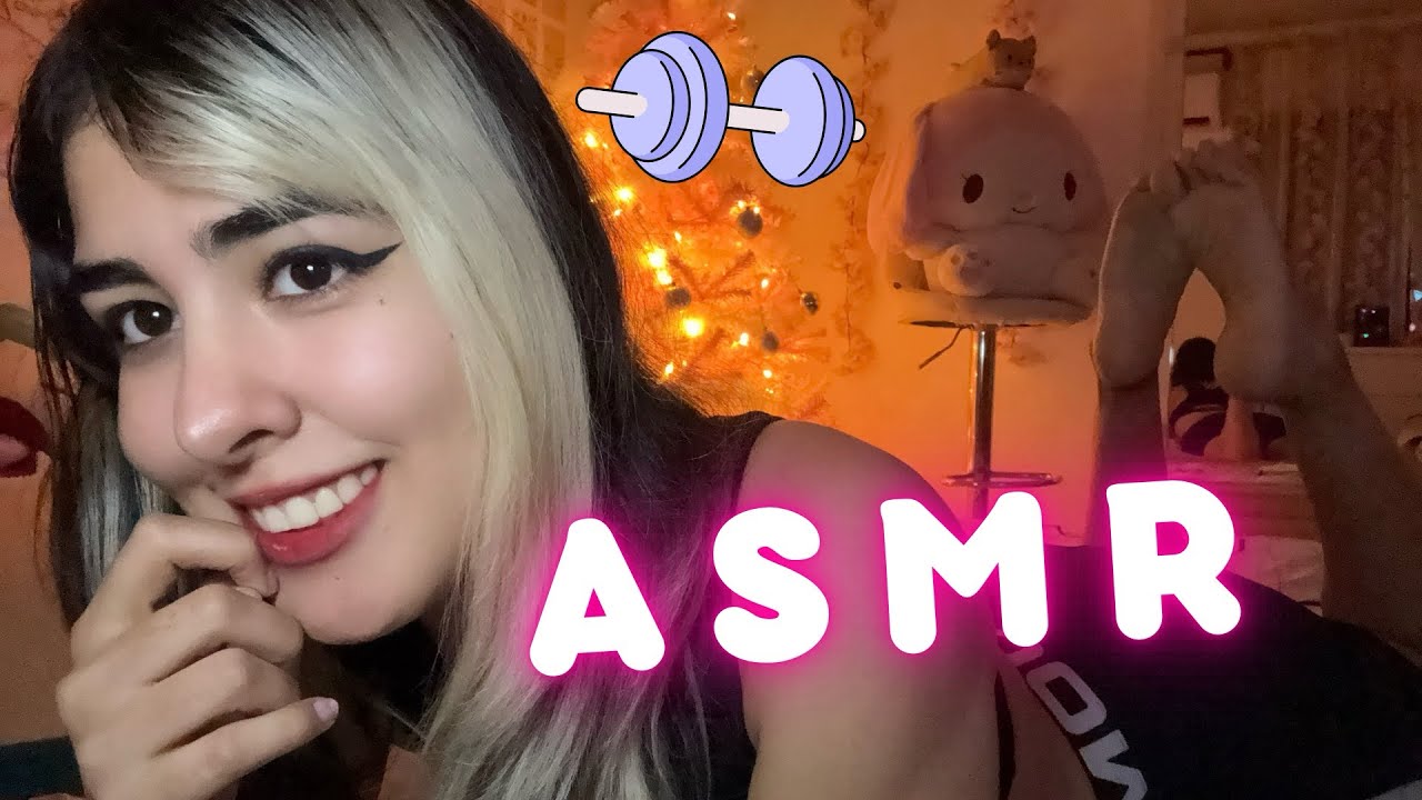 ASMR Te quedas a dormir con tu CRUSH del GYM 💪🏻🤸🏻‍♀️