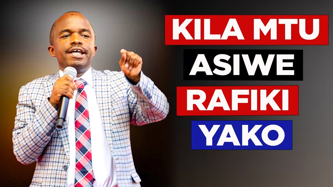 Usiwe na Urafiki na Kila Mtu, Weka Mipaka - Pr David Mmbaga