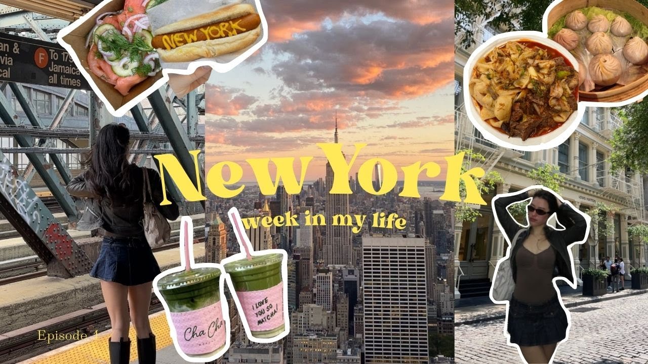 New York City Vlog🚕 I what i eat, soho, chinatown, thrifting, exploring