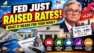 Fed Rate Hike 2026 | What It Means for Your Money Credit Cards & Mortgage
