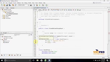 JAVA 37 - ĐIỀU KHIỂN TRUY XUẤT TRONG JAVA