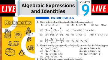 Basic | Ch 9 Algebraic Expression and Identities | Ex 9.5 | Class 8 Maths | RBSE CBSE NCERT