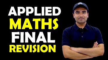 Class 12 Applied Maths All Formulas and Concepts in One Shot  Class 12 Applied Mathematics 2024 Exam