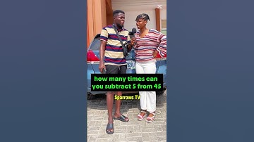 How many times can you subtract 5 from 45