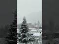 SNOW IN KONGSBERG NORWAY #norway #snow #reels #youtubeshorts