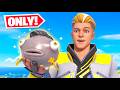 Fortnite Challenge: Win with Only Midas Fish 🎣