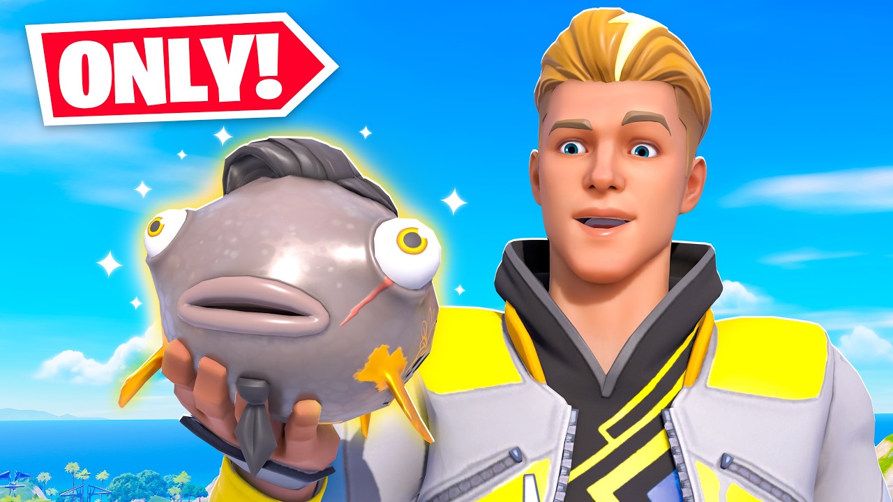 Fortnite but I can only use a Midas Fish