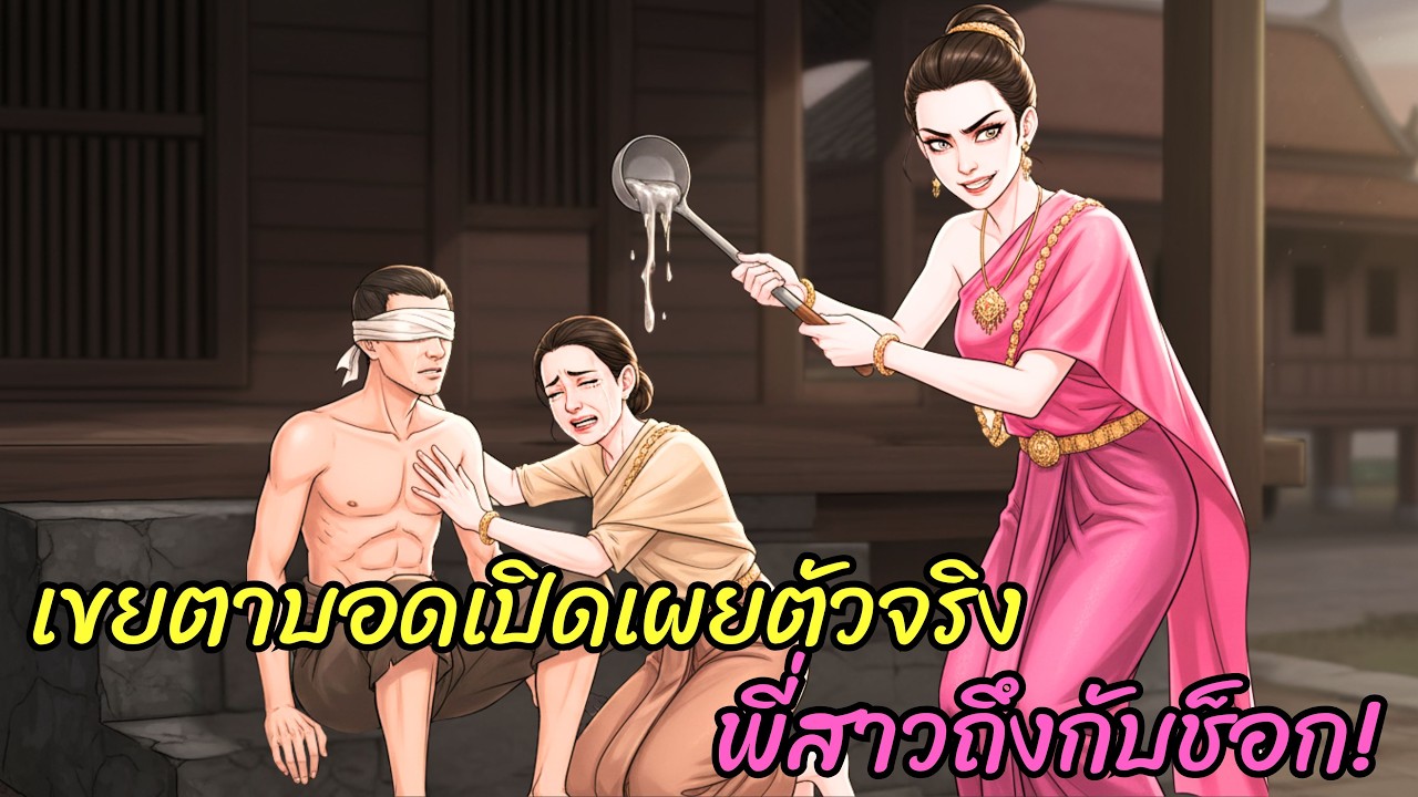 สะใจ! พี่สาวใจร้ายดูถูกผัวตาบอด สุดท้ายช็อกเมื่อรู้ตัวจริง