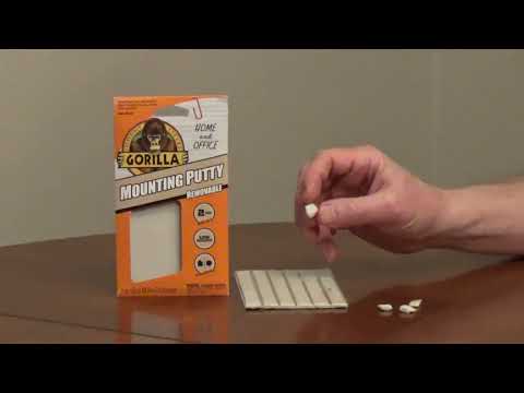 How To Use Gorilla Mounting Putty