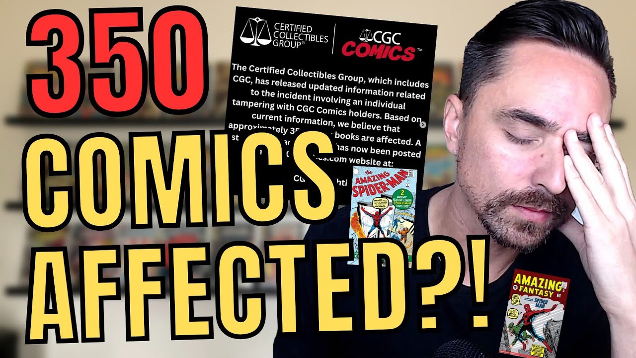 ОБНОВЛЕНИЕ О мошенничестве с перекупщиками CGC! «СПИСОК» Опубликован, и книг ОГРОМНОЕ количество!