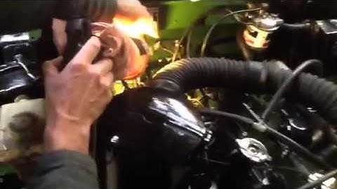 Landrover series 3 rebuild - engine start