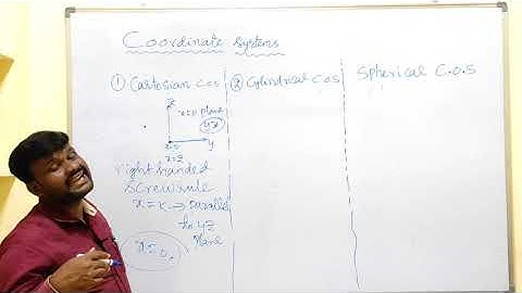 L4 : COORDINATE SYSTEMS