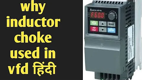 Why is Inductor Choke used  in vfd #inductor #inductor choke