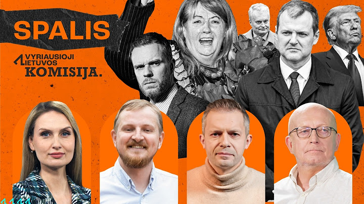 SPALIO APTARIMAS | PENSININKĖ VILIJA apgavo | LANDSBERGIS out | KOALICIJA | Seimo RINKIMAI | VLK