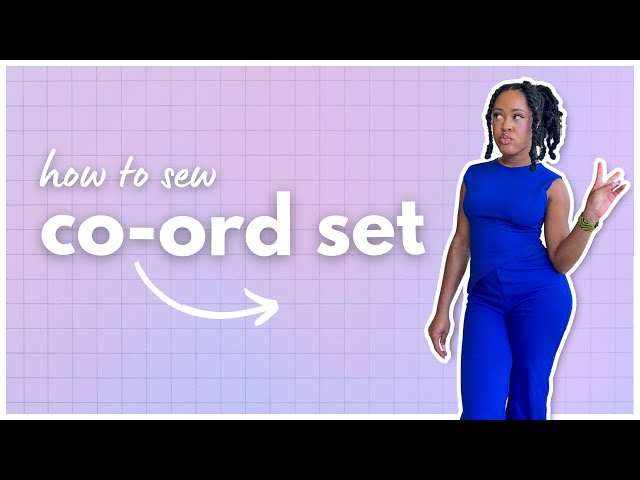 DIY Asymmetrical Tank Top & Pants Set | Sewing Tutorial - YouTube