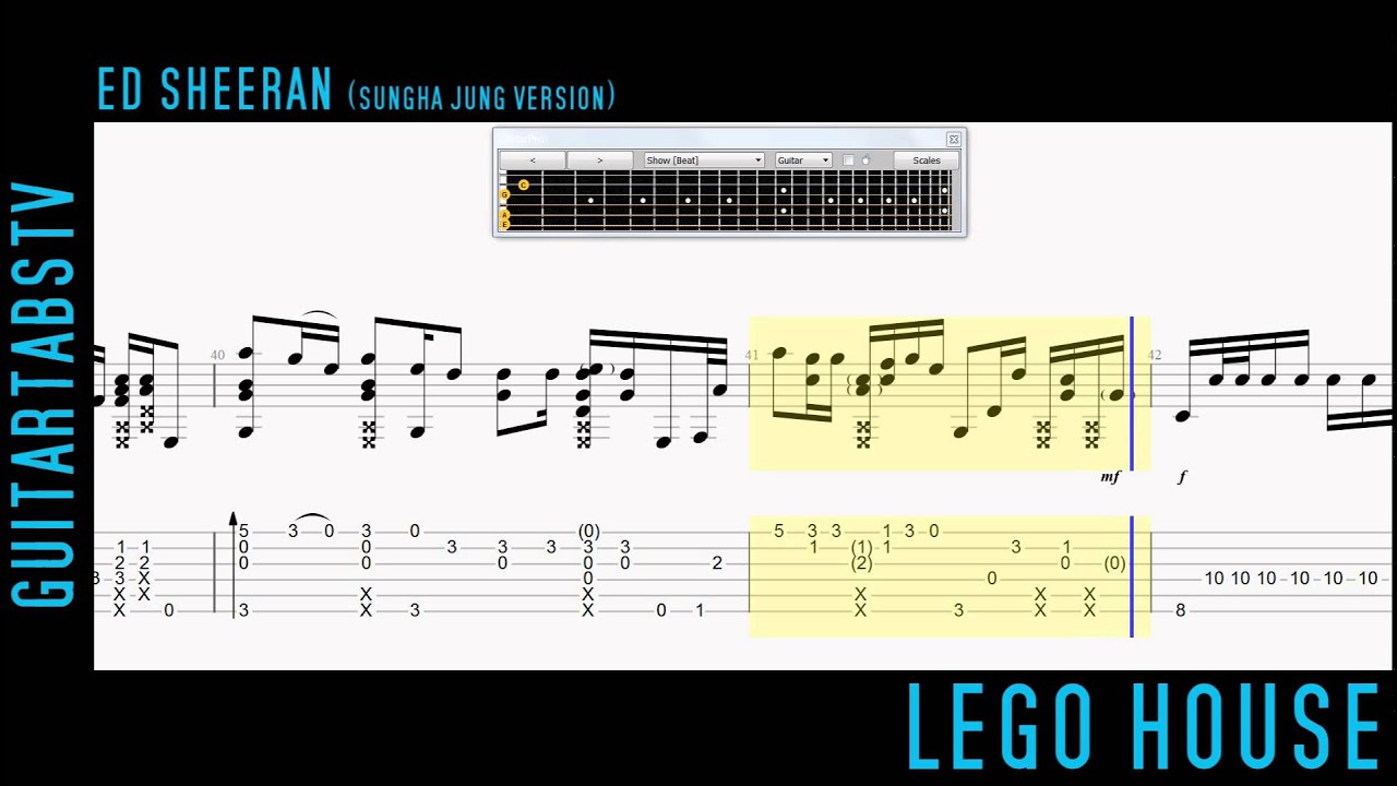 Ed Sheeran - Lego House Guitar (Sungha YouTube