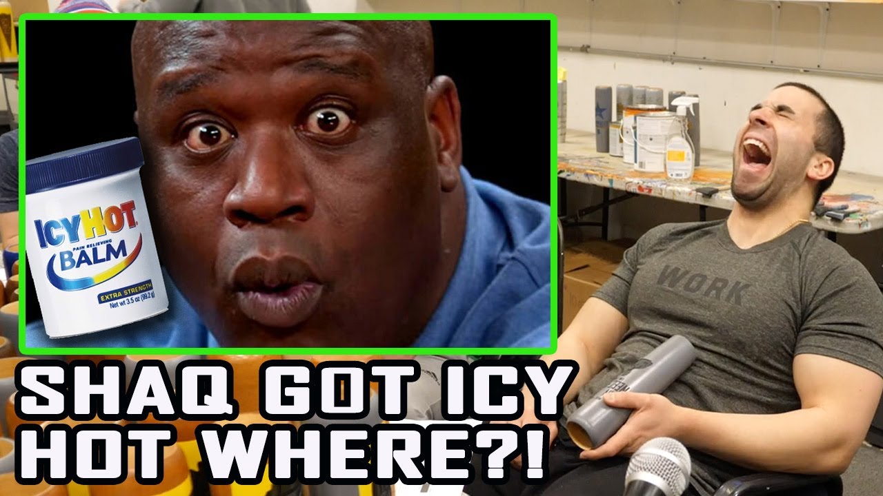 Shaq Got Icy Hot Where?! YouTube