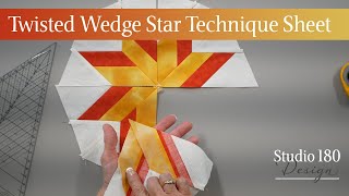 Twisted Wedge Star Tutorial