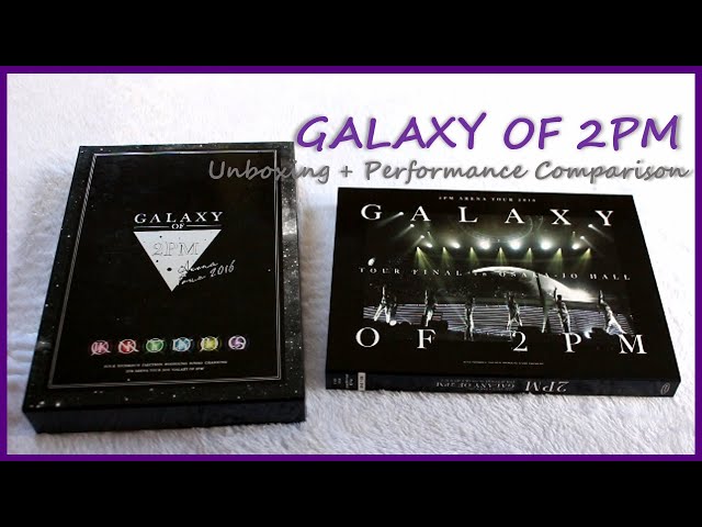Galaxy of 2PM Concert Blu-ray/DVD Unboxing + Performance Clip