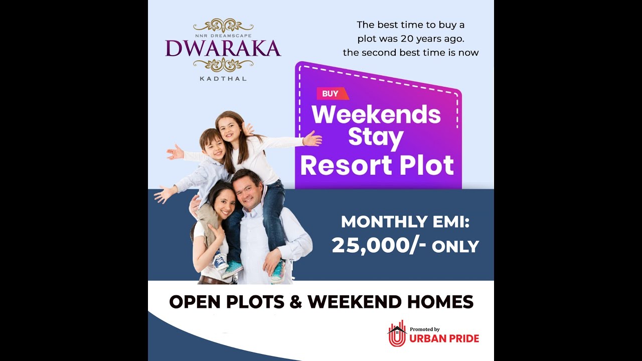 Weekend Stay Resort Plots at Kadthal - YouTube