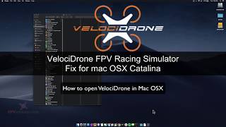 VelociDrone FIX for mac OSX Catalina Or Big Sur or Monterey - how to run VelociDrone in mac osx screenshot 3