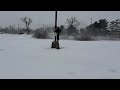 Snow donuts in 1400hp dually race truck duramax LLY LBZ LB7 S400 s480