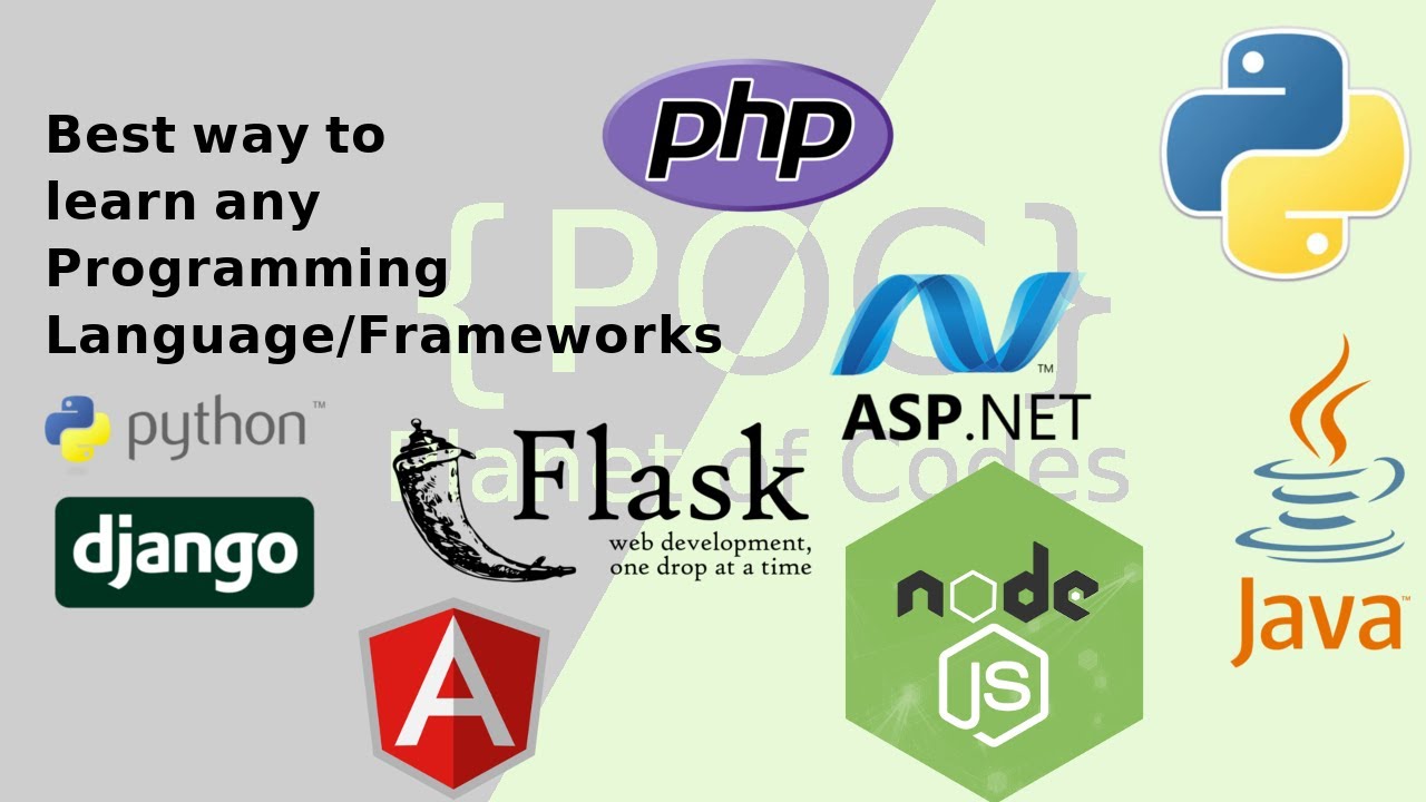 Best way to learn any Programming Language/Frameworks - YouTube