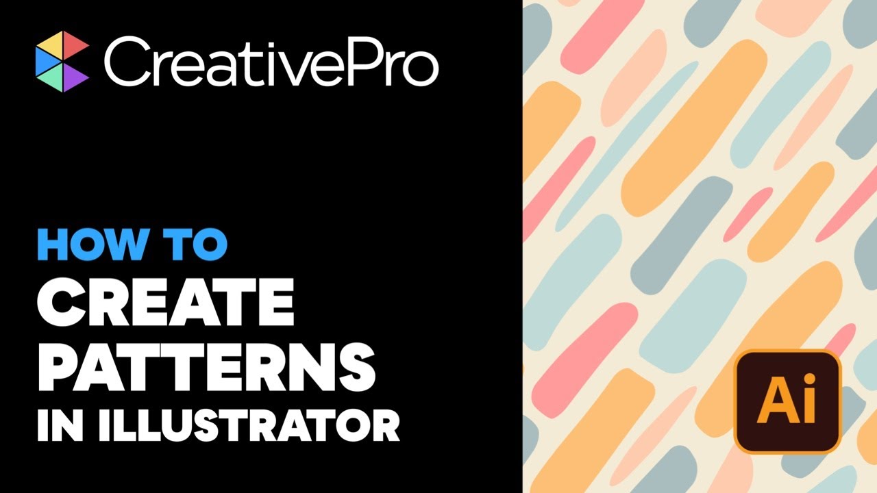 How to Create Patterns in Illustrator - YouTube