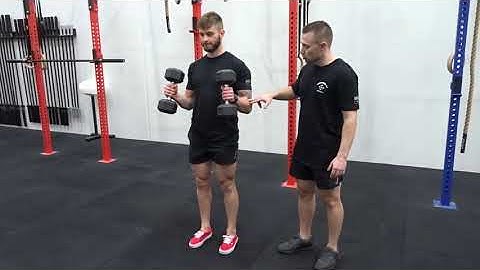 Standing DB Hammer Curls