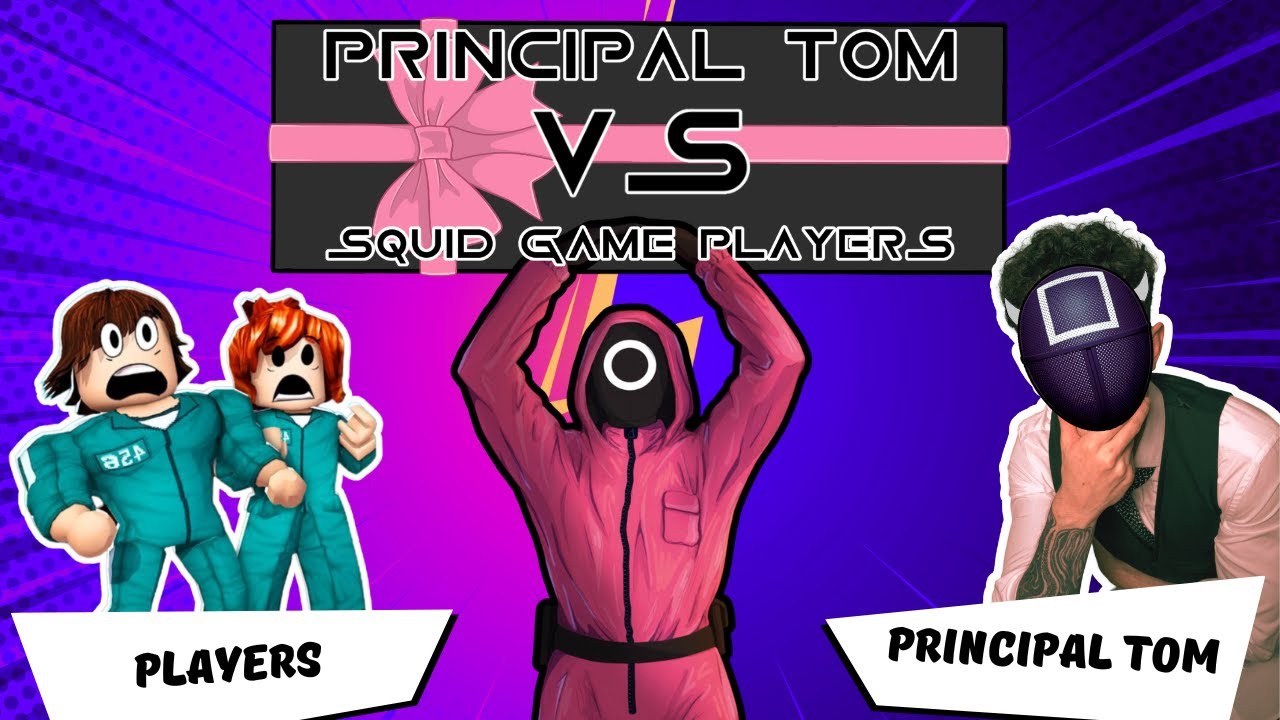 BRITISH School PRINCIPAL VS SQUID GAMES?! - ROBLOX! - YouTube