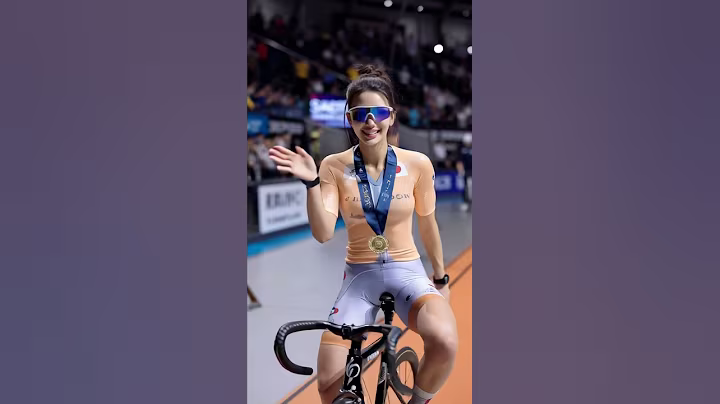 🇯🇵 우아한 금빛 세리머니, 일본 사이클 여제의 여유 있는 손인사