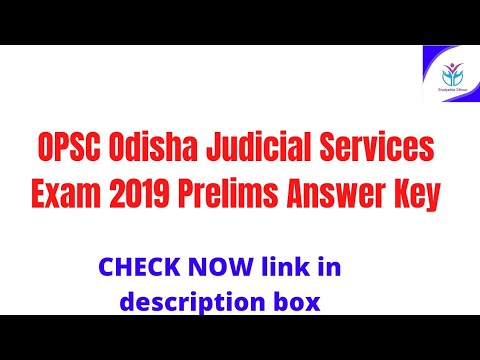 OPSC Odisha Judicial