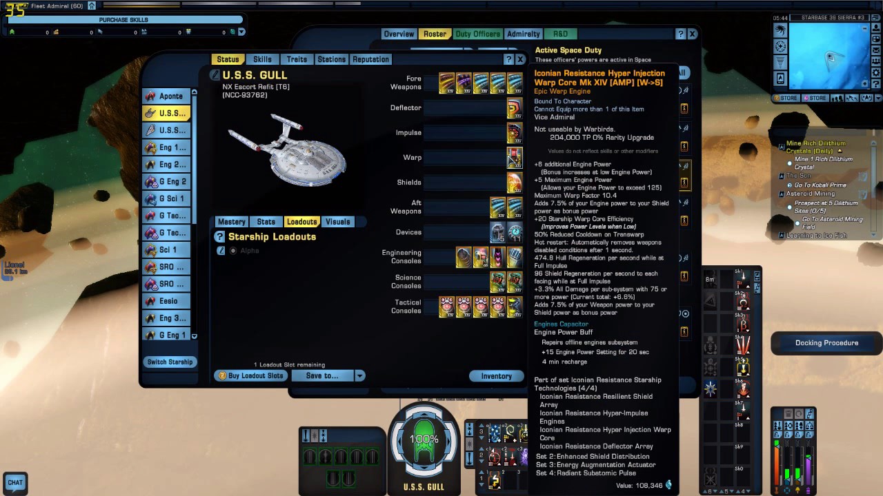Sto Ship Loadout Slots