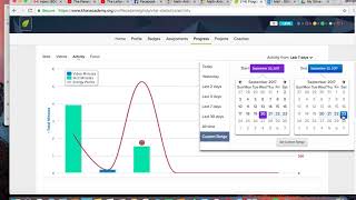 Khan Academy - See your minutes screenshot 1