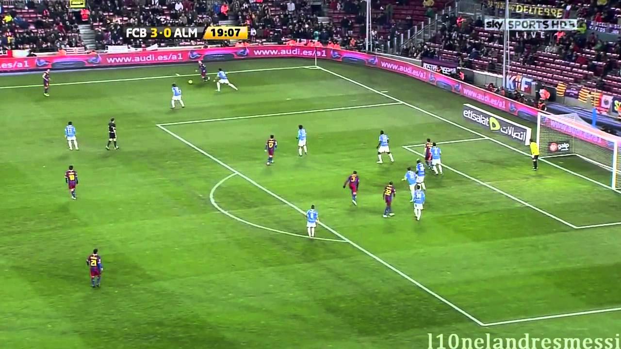 FC Barcelona vs Almeria 4 0 HD - YouTube