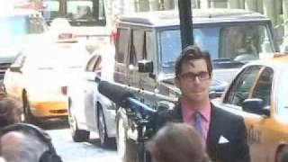 "White Collar" set video (7/30/10)