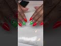 This grinch in better then the last one! #christmasnails #grinchnails #nails #naildesign #shorts
