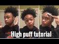 HOW TO DO: CURLY HIGH PUFF