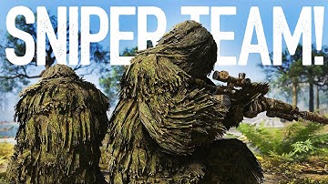 GHILLIE SUIT SNIPER & SPOTTER! | Ghost Recon Breakpoint Stealth Sniper Gameplay