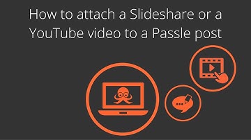 How to add a Slideshare or YouTube video to a Passle post