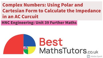 Complex Numbers - Polar and Cartesian Form to Calculate Impedance in a Parallel AC circuit